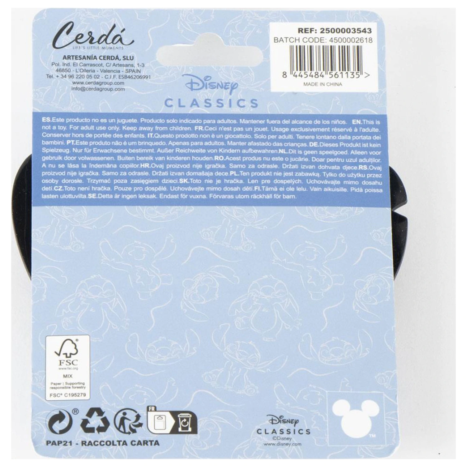 Stitch Smile 3D Makeup Mirror product photo