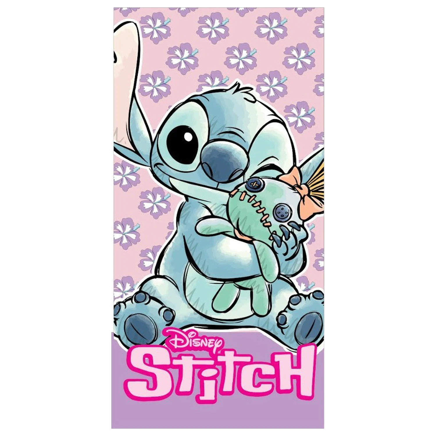 Stitch Snuggle Towel 70x140 cm product photo