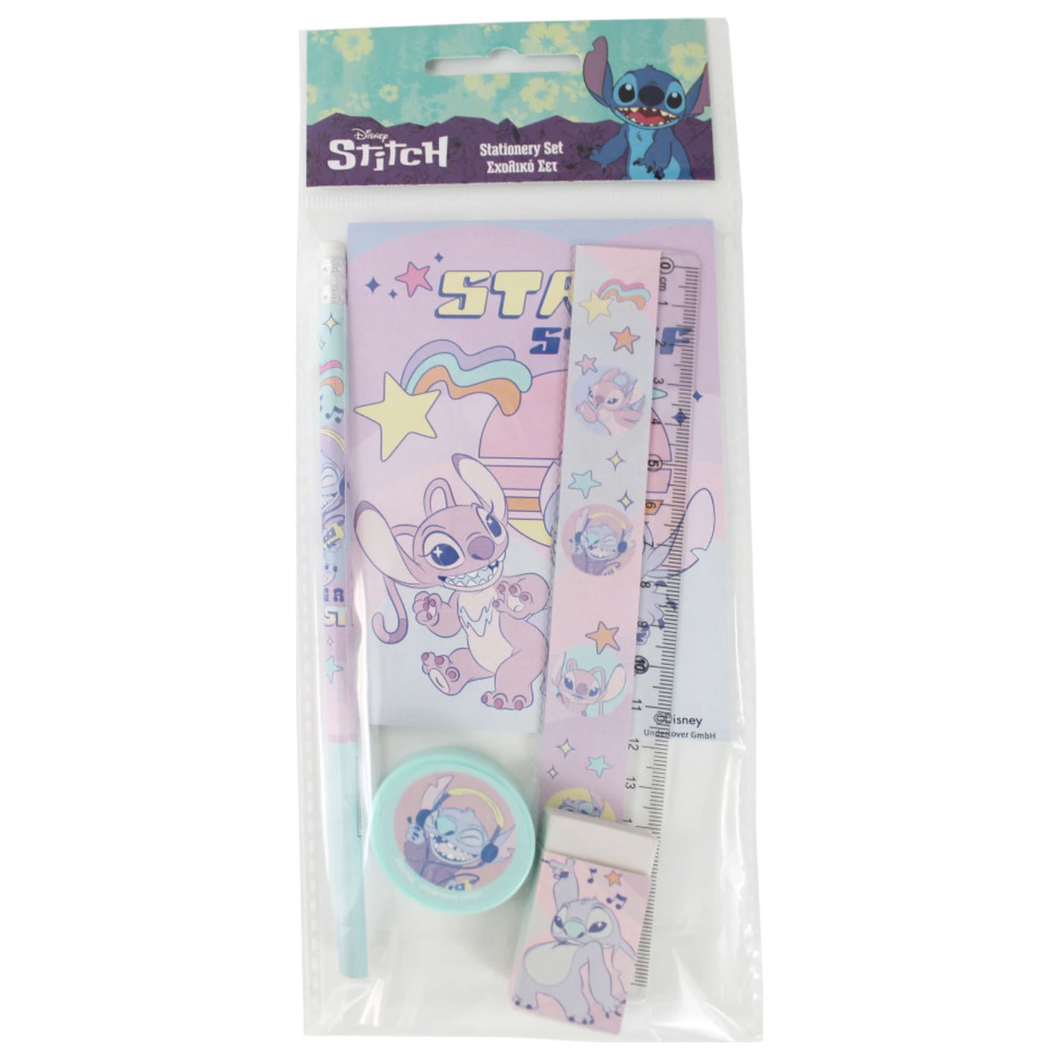 Stitch Star Stuff Stationery Set 5 pcs product photo
