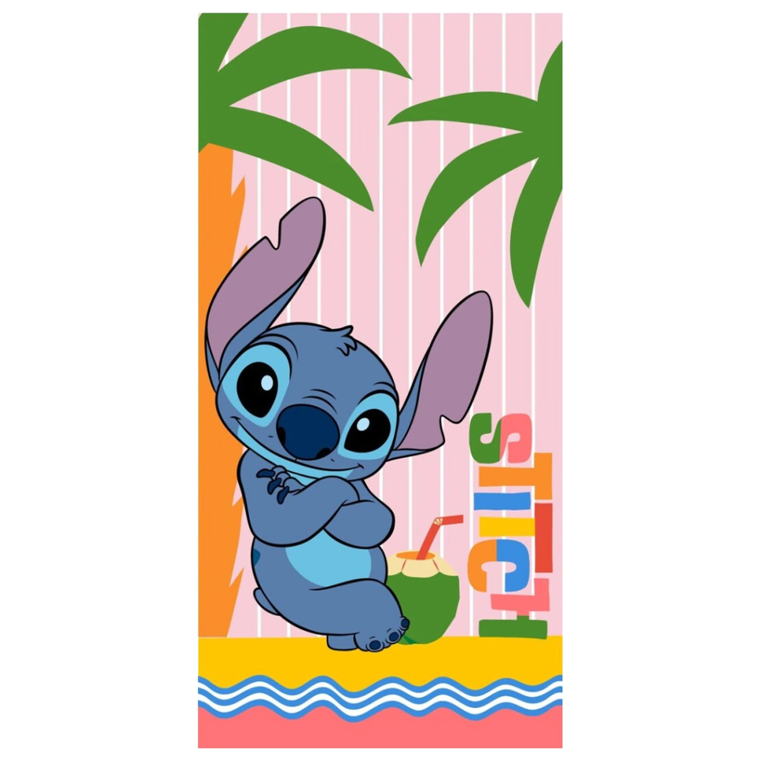 Stitch Summer Relax Towel 70x140cm product photo
