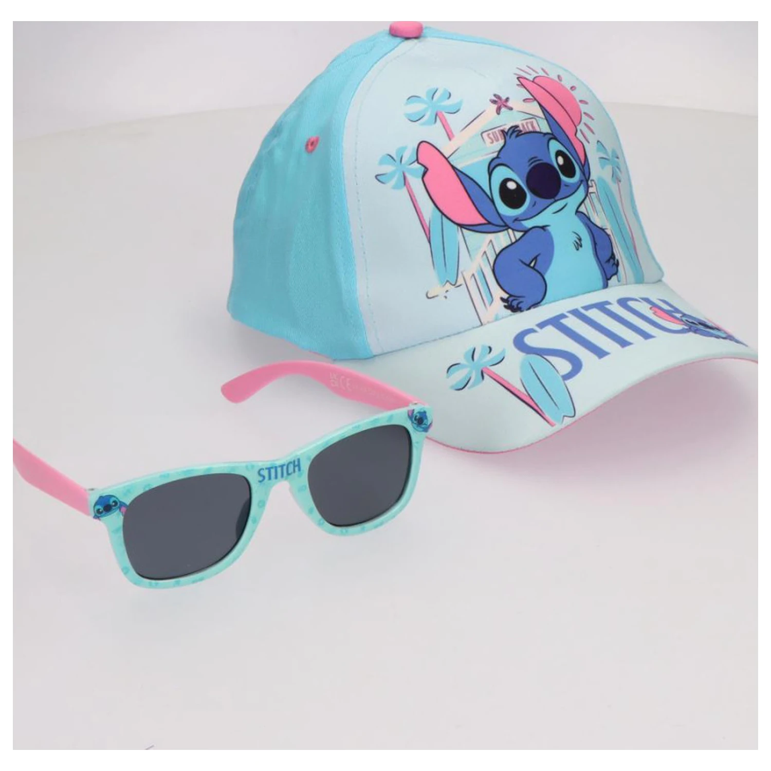Stitch Lilo & Stitch Sunny Day Sunglasses and Baseball Cap Set product photo