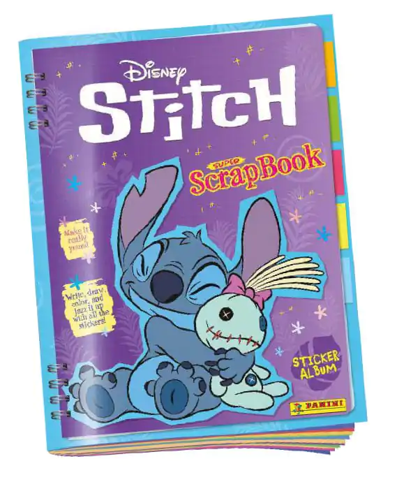 Stitch Super ScrapBook Sticker Collection Album *German Version* product photo