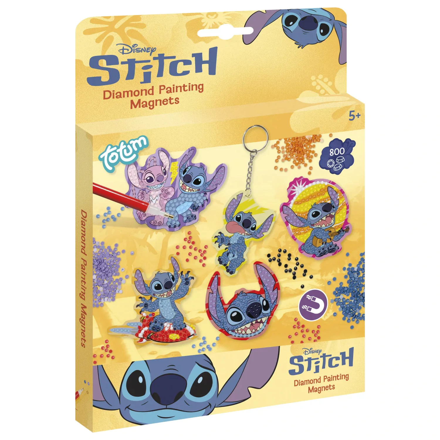 Lilo and Stitch Surf diamond-studded magnetic set product photo