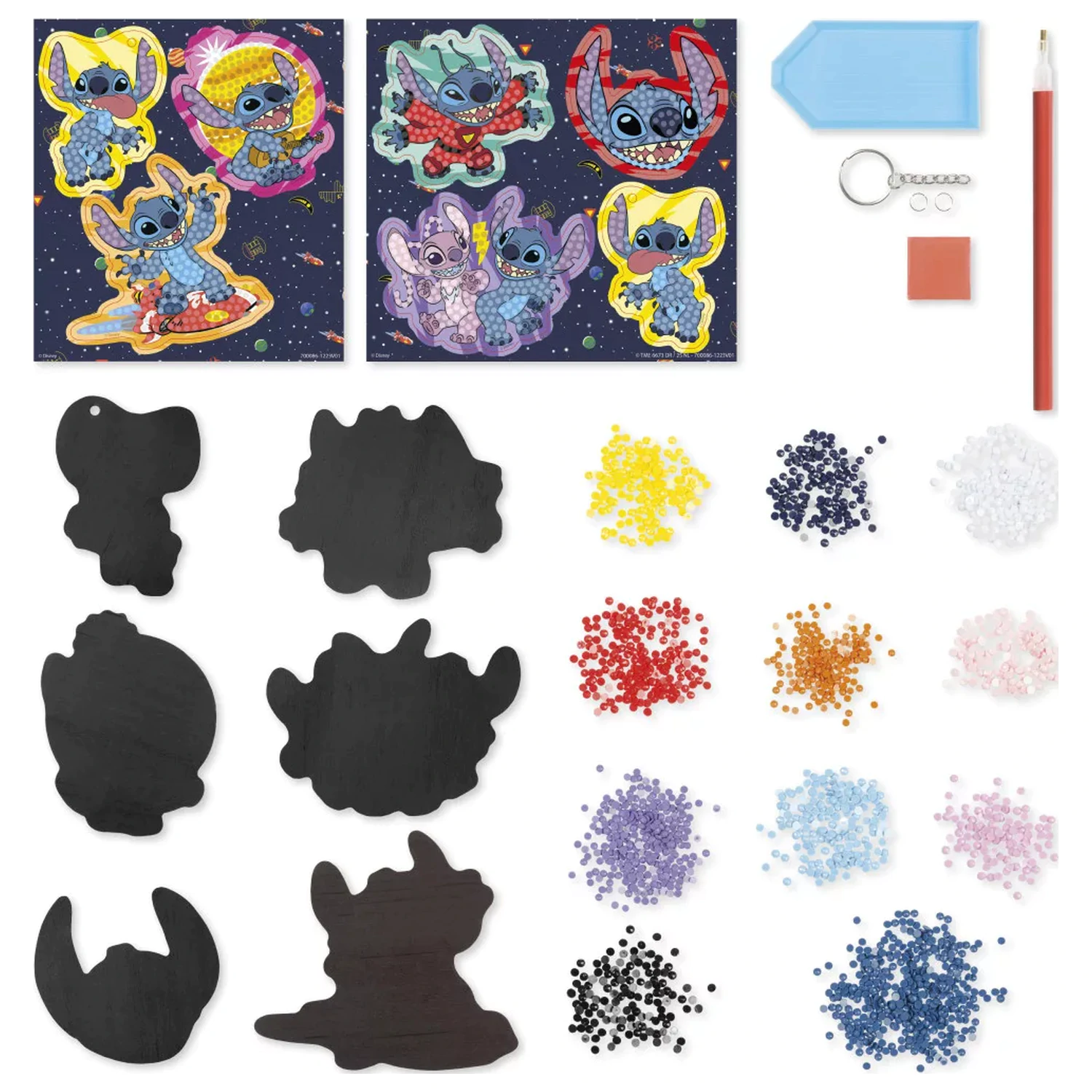 Lilo and Stitch Surf diamond-studded magnetic set product photo