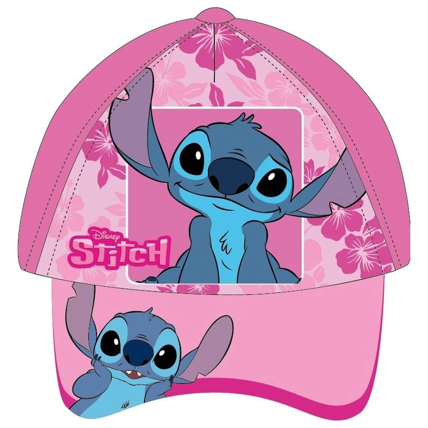 Stitch Sweet Rose children's baseball cap 52 cm product photo