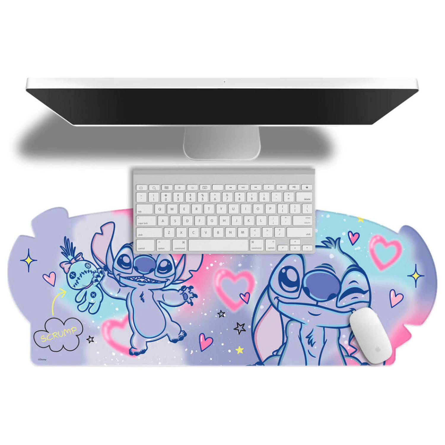 Stitch This World desktop mouse pad 80x35 cm product photo