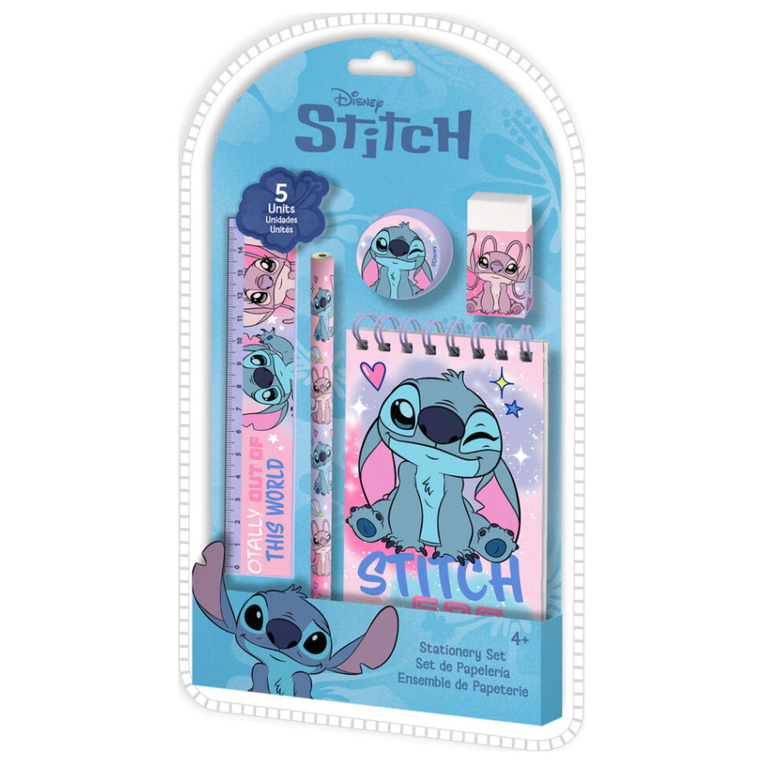 Stitch This World 5-Piece Stationery Set product photo
