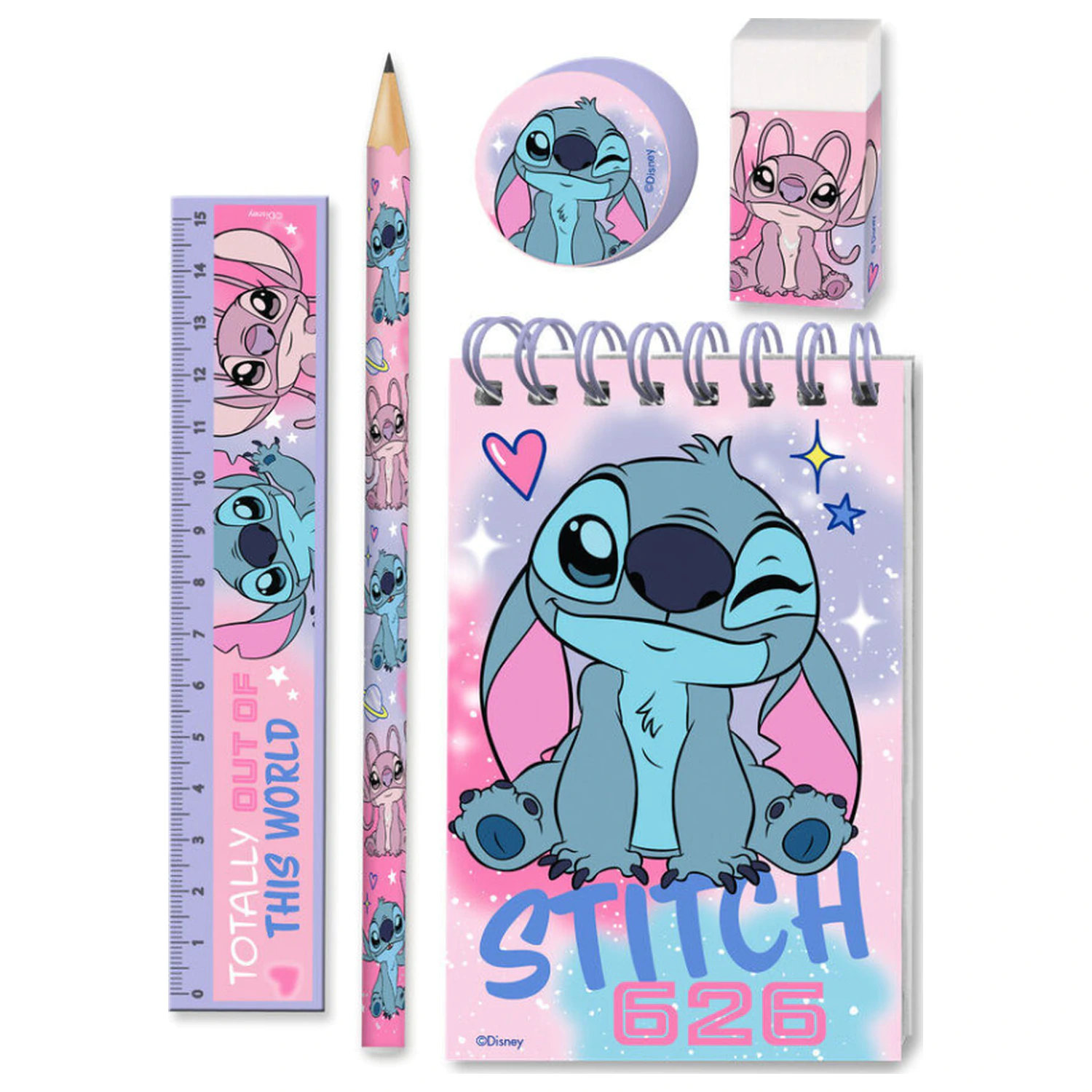 Stitch This World 5-Piece Stationery Set product photo