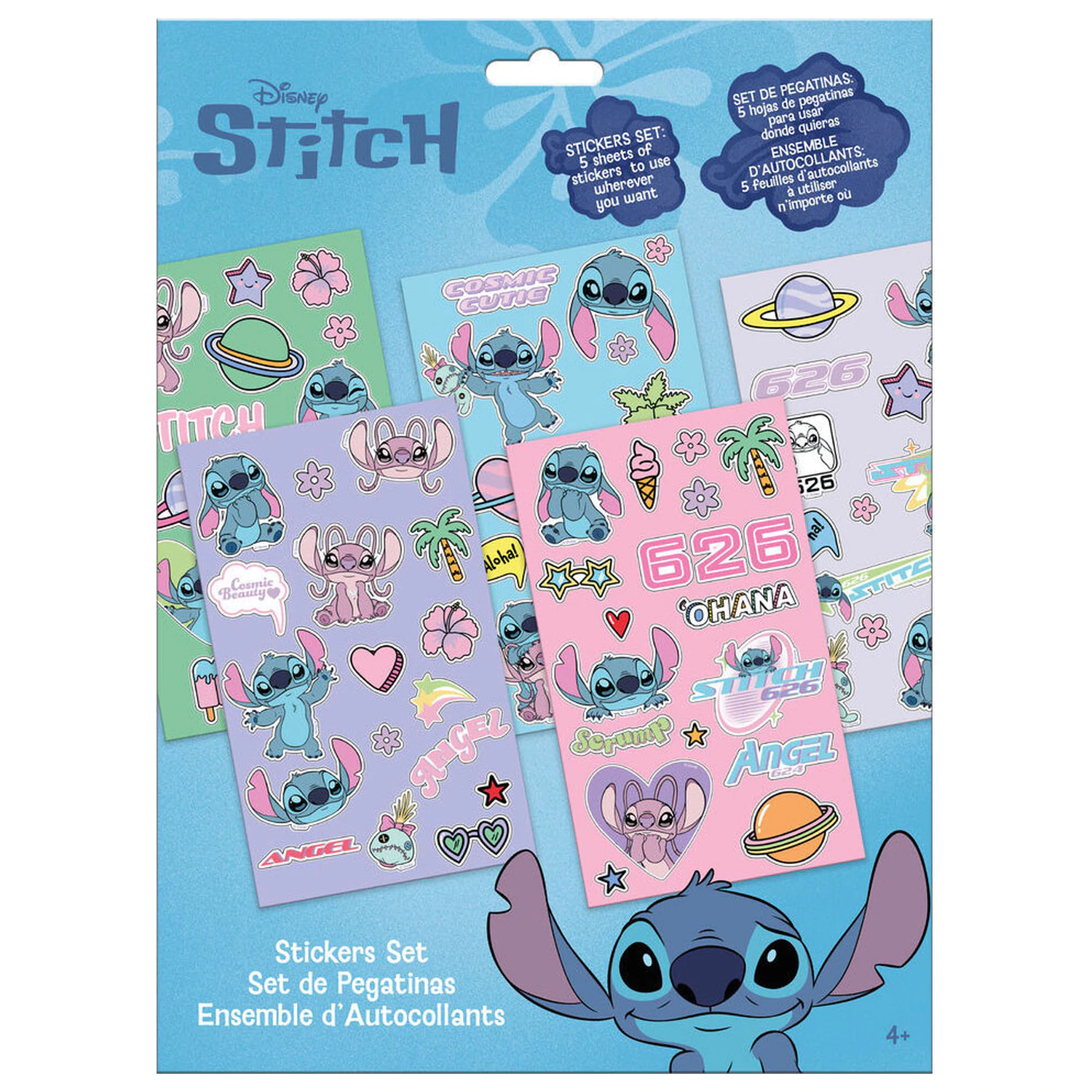 Stitch This World sticker set 5 sheets product photo