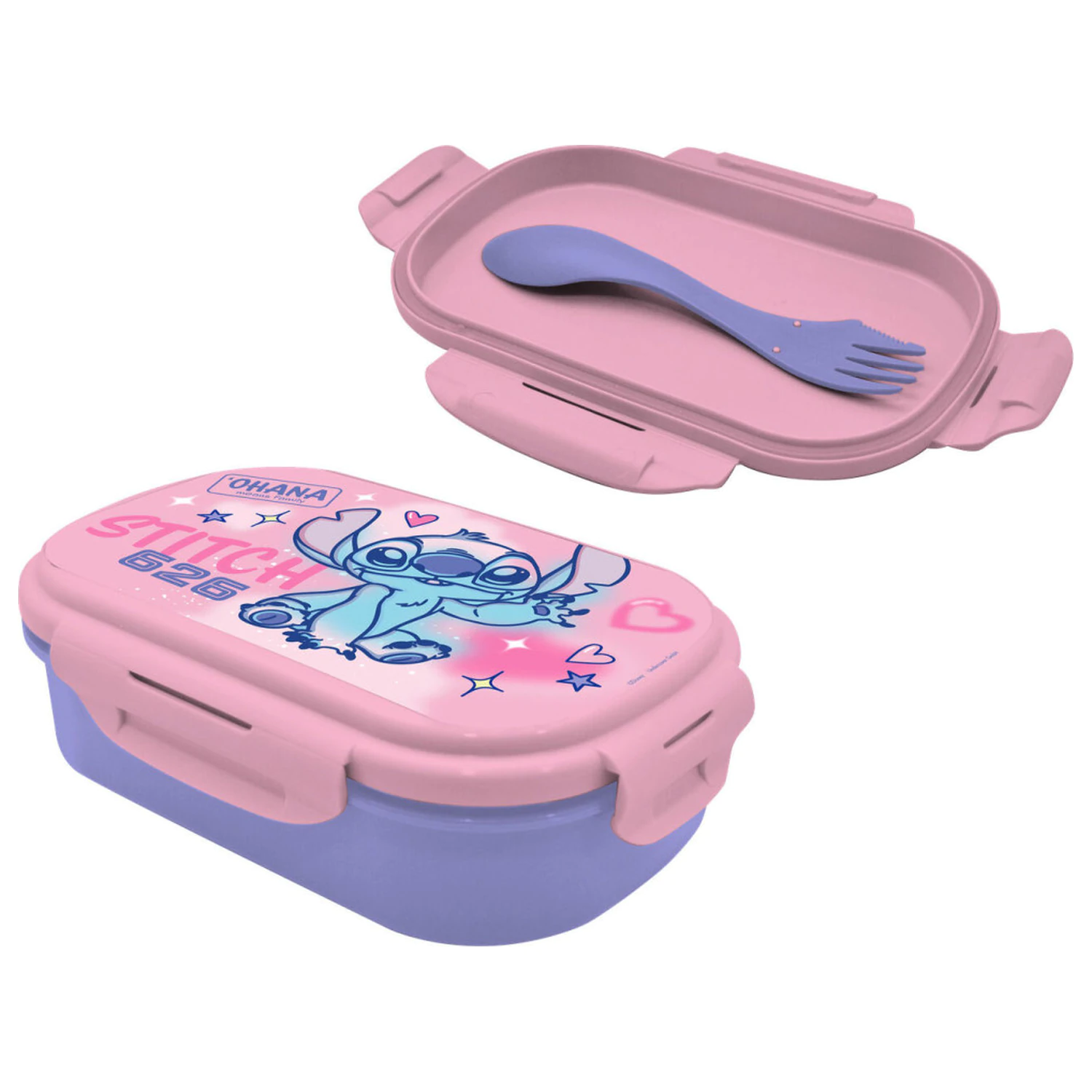 Stitch This World Sandwich Box and Cutlery Set product photo