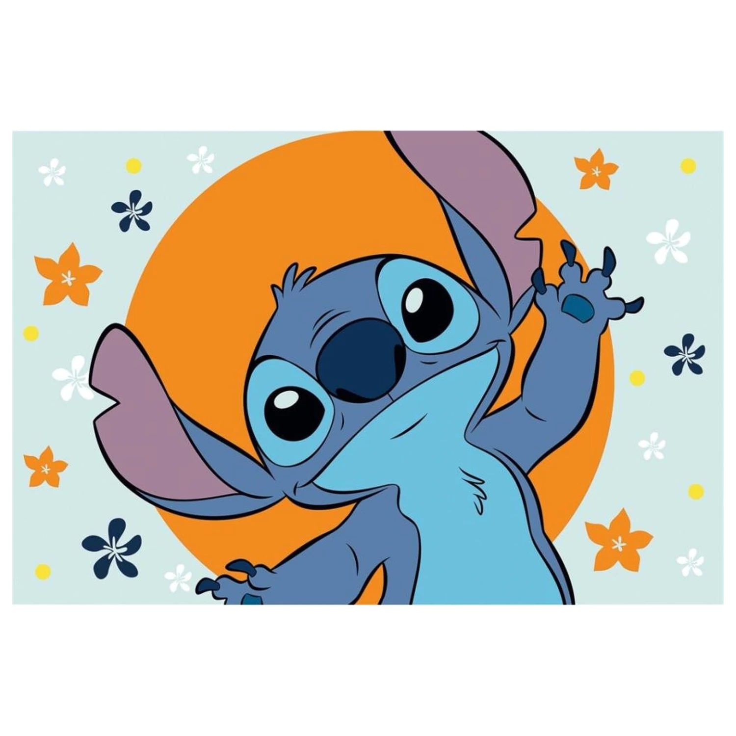 Stitch Tropical Vibes Bathroom Mat product photo