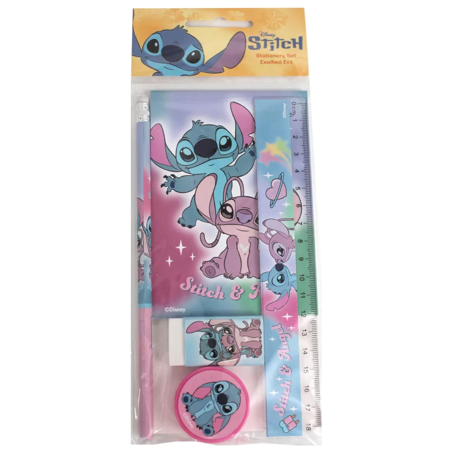 Stitch Universe 5-piece stationery set product photo