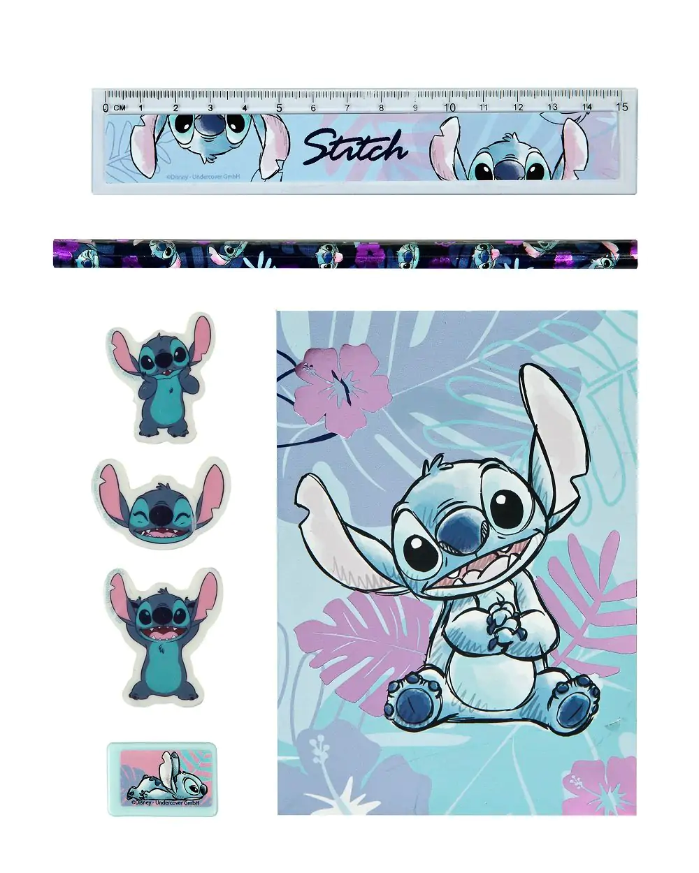 STITCH Watercolor Stationery Set (7pcs) product photo