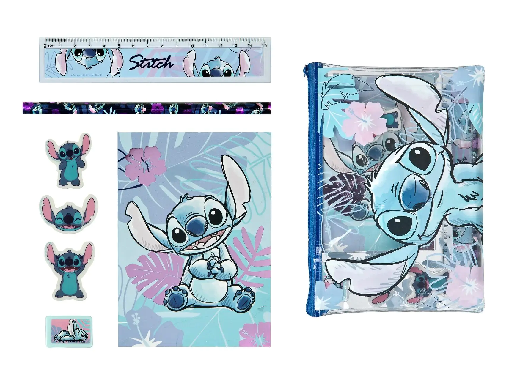 STITCH Watercolor Stationery Set (7pcs) product photo