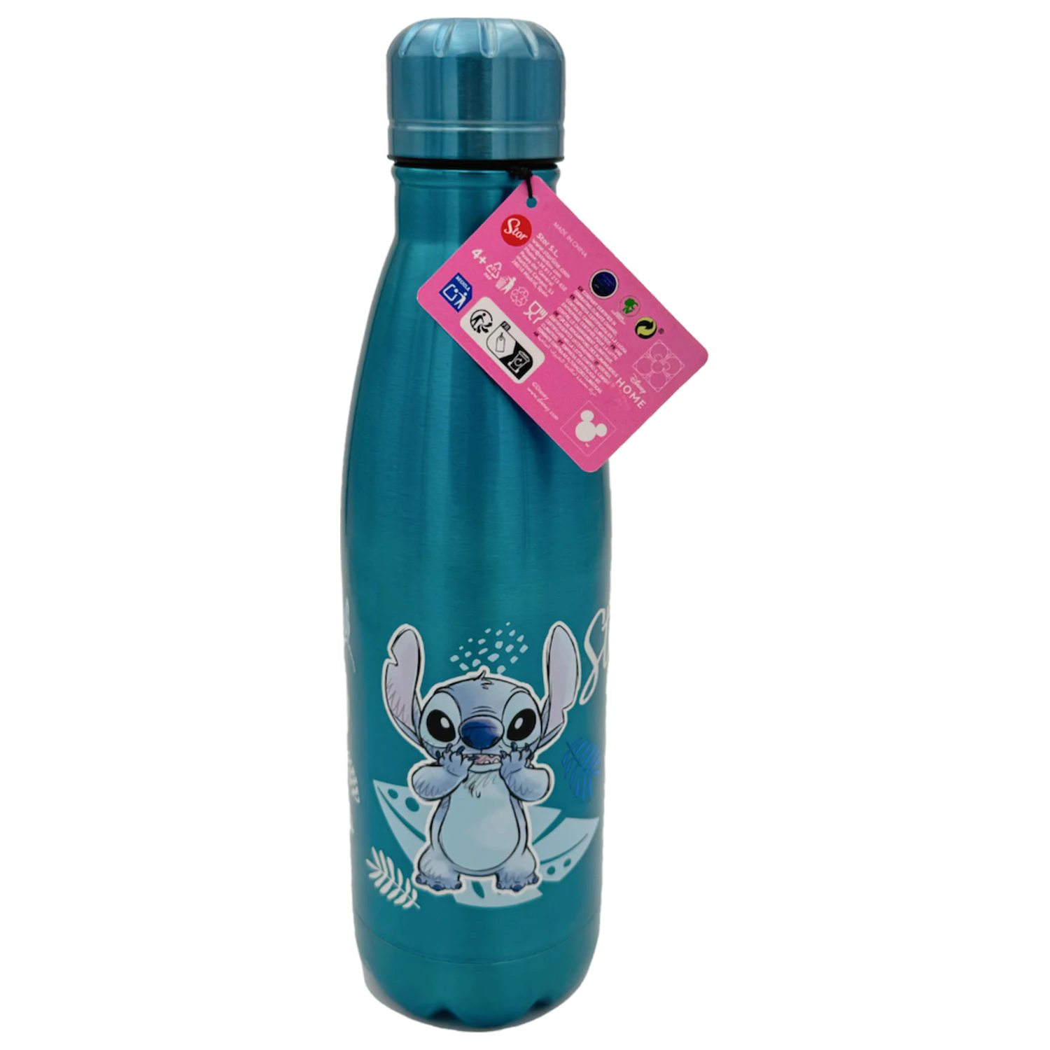 Stitch Watercolor Metalic Blue Stainless Steel Bottle 780ml product photo