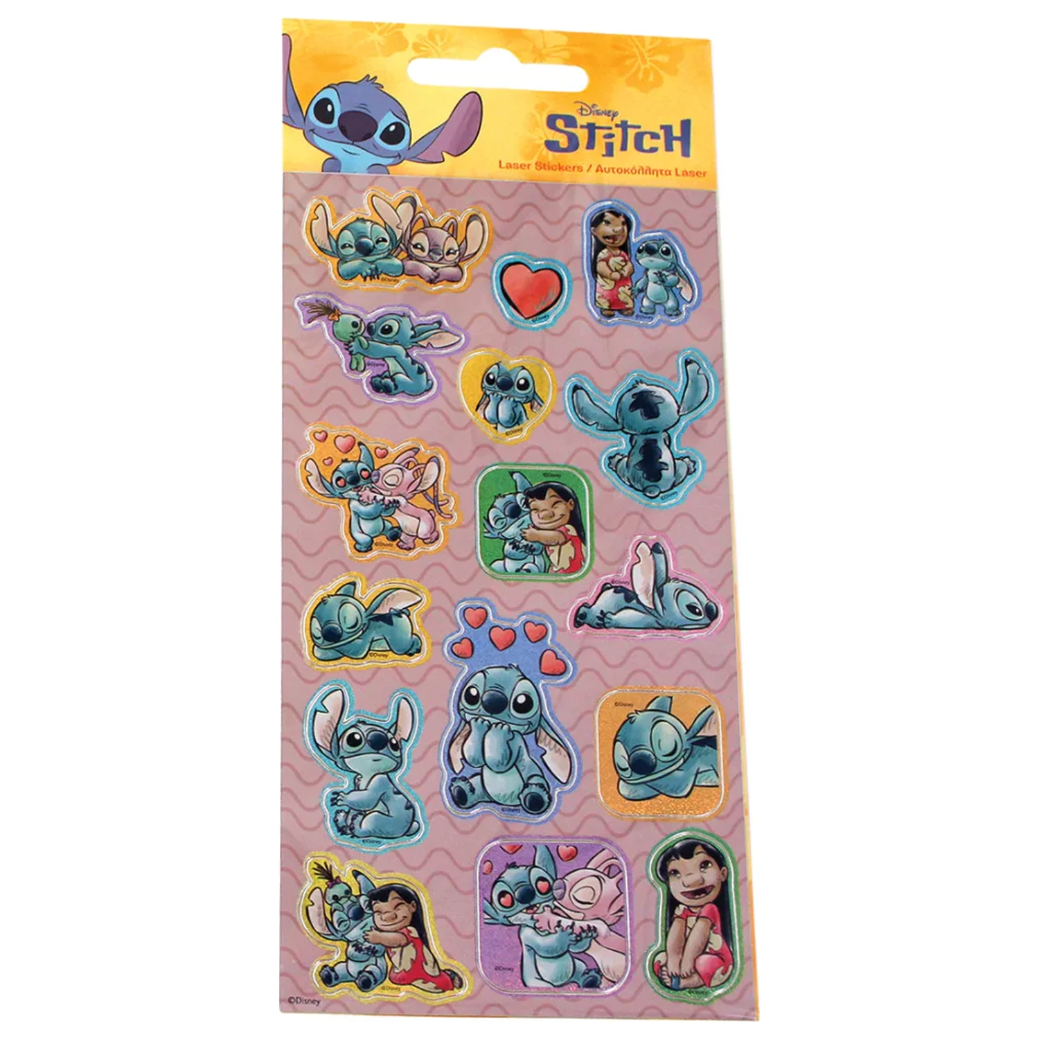 Stitch Wave Holographic Sticker Set product photo