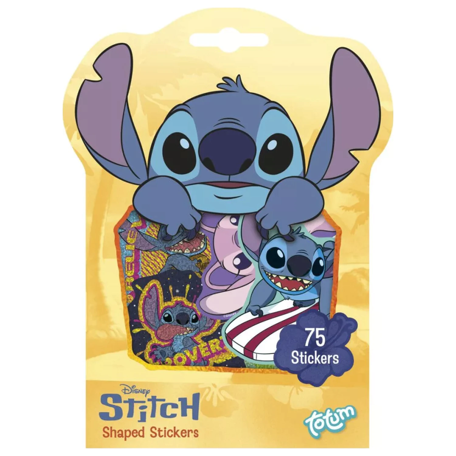 Stitch Weird Shape Sticker Set 75 pcs product photo