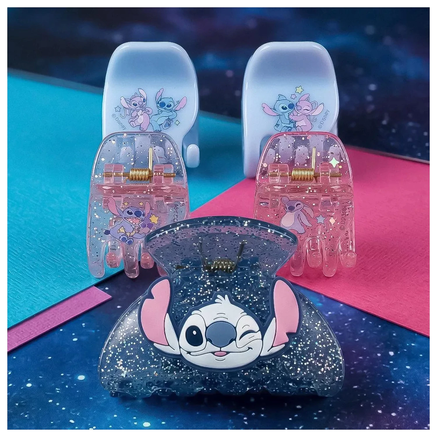 Stitch Wink Hair Clip Set of 5 product photo