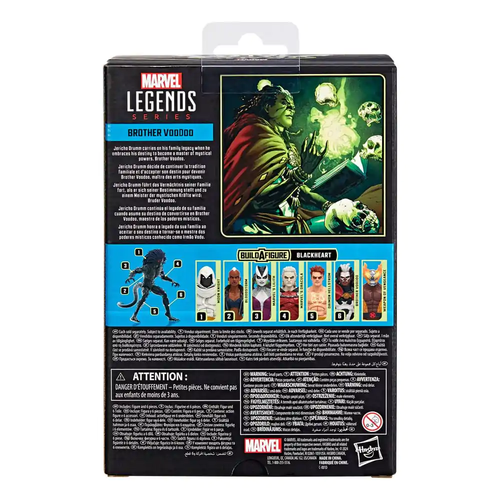 Strange Tales Marvel Legends Action Figure Brother Voodoo (BAF: Blackheart) 15 cm termékfotó