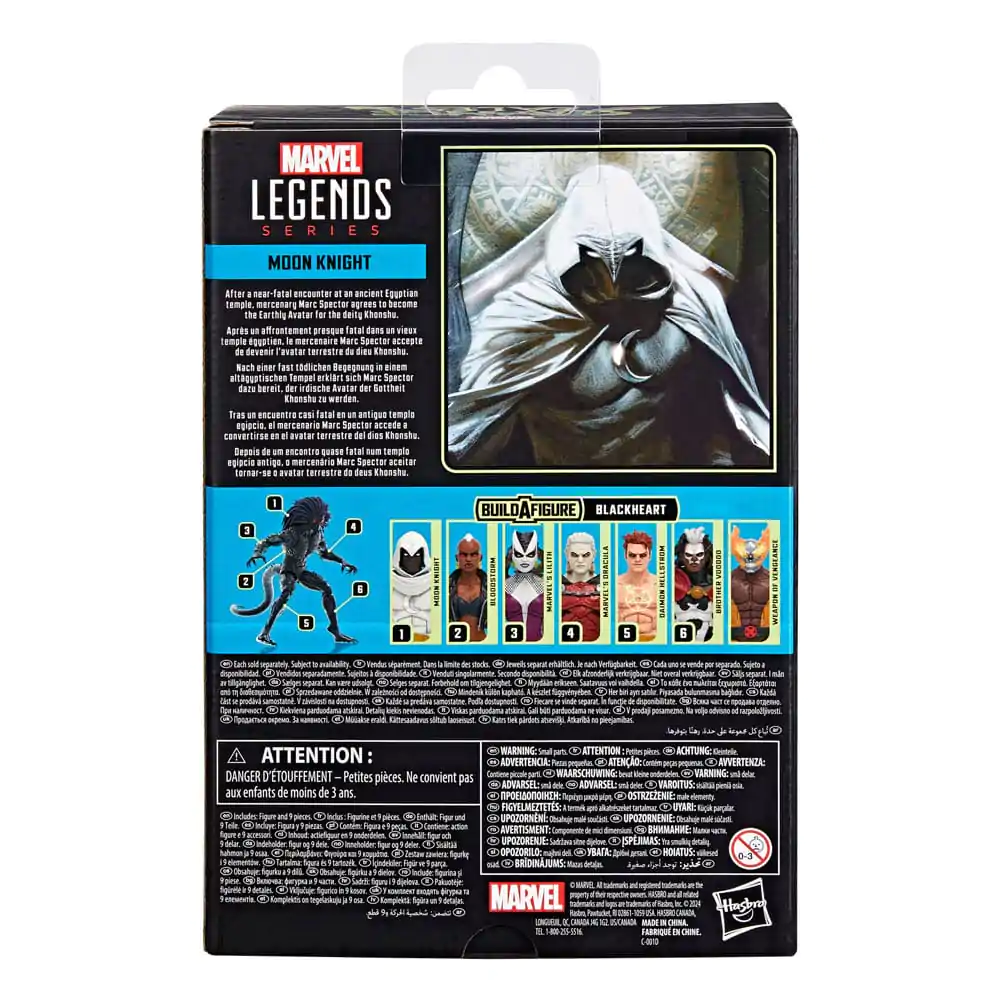 Strange Tales Marvel Legends Action Figure Moon Knight (BAF: Blackheart) 15 cm termékfotó