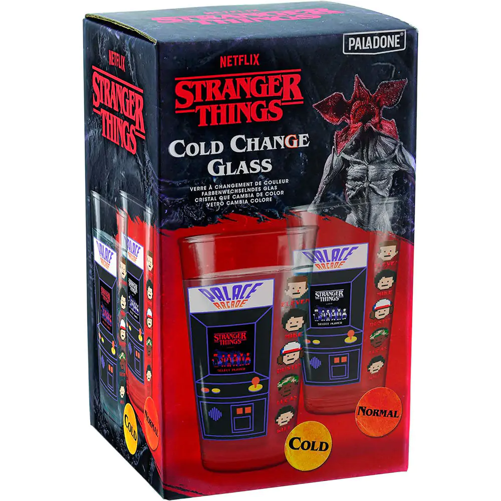 Stranger Things Palace Arcade Machine glass 450ml termékfotó