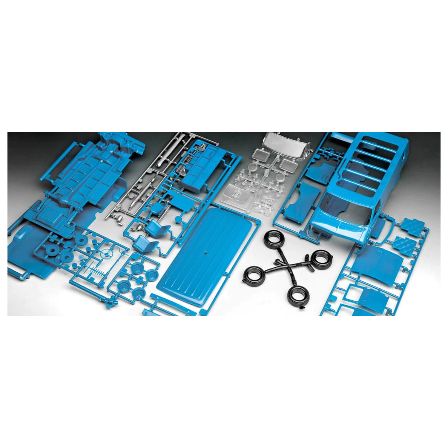 Stranger Things Model Kit 1/25 Car (Aqua Color) 21 cm product photo