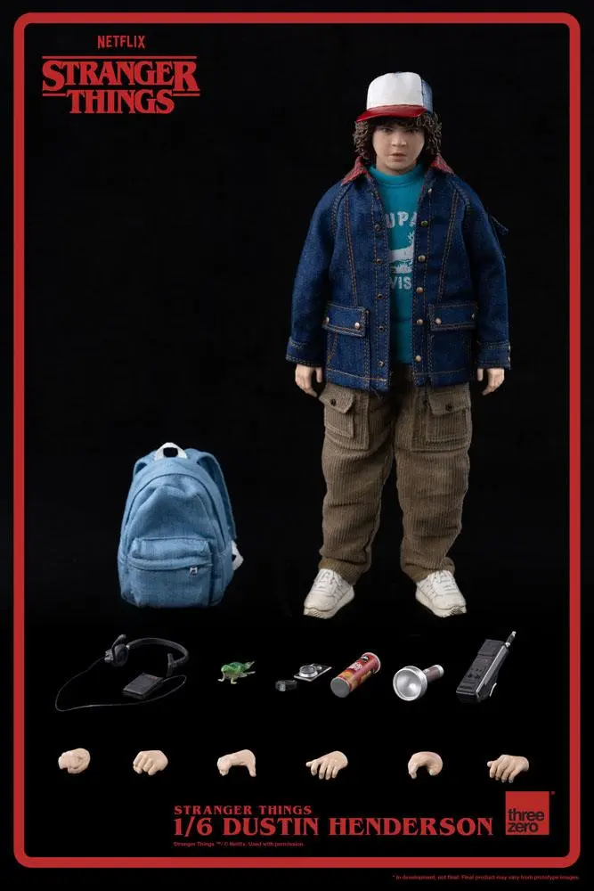 Stranger Things Action Figure 1/6 Dustin Henderson 23 cm product photo
