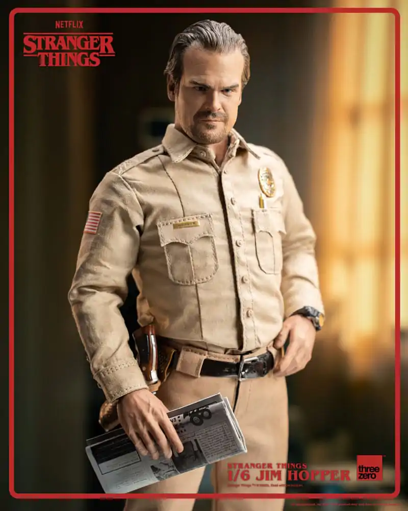 Stranger Things Action Figure 1/6 Jim Hopper (Season 1) 32 cm product photo