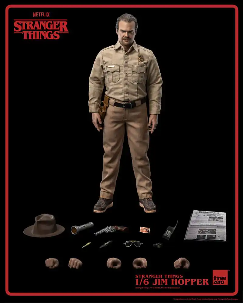 Stranger Things Action Figure 1/6 Jim Hopper (Season 1) 32 cm product photo