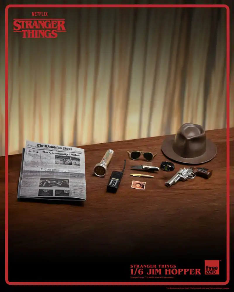 Stranger Things Action Figure 1/6 Jim Hopper (Season 1) 32 cm product photo