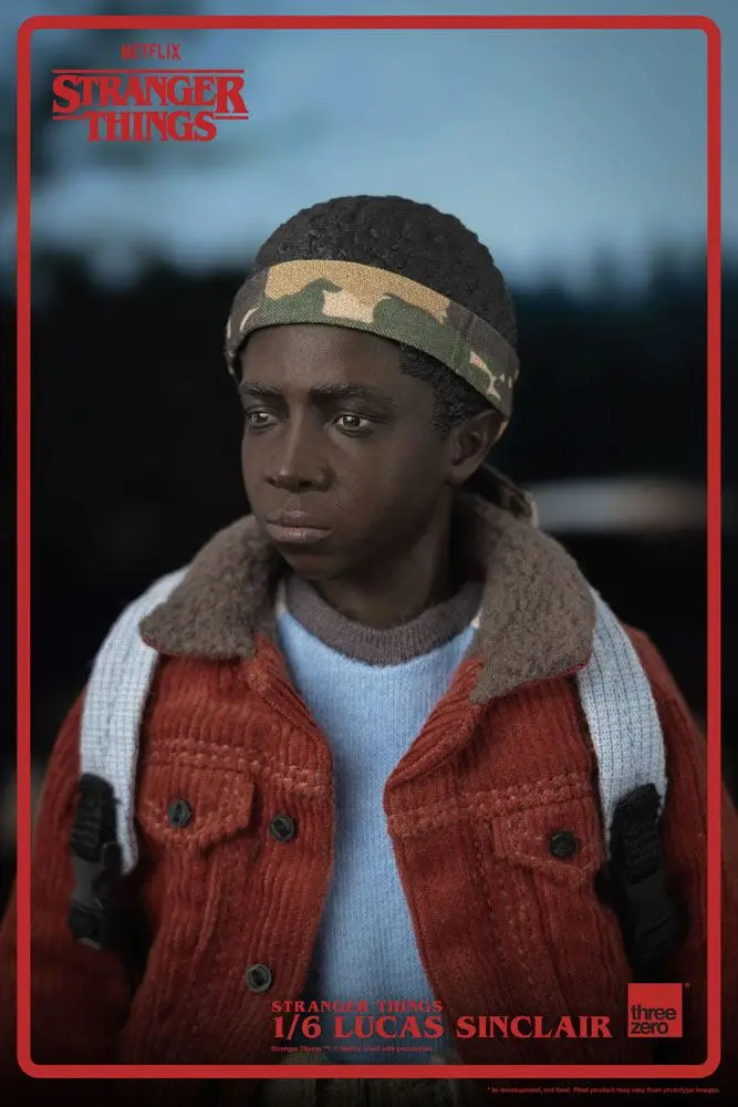 Stranger Things Action Figure 1/6 Lucas Sinclair 23 cm termékfotó