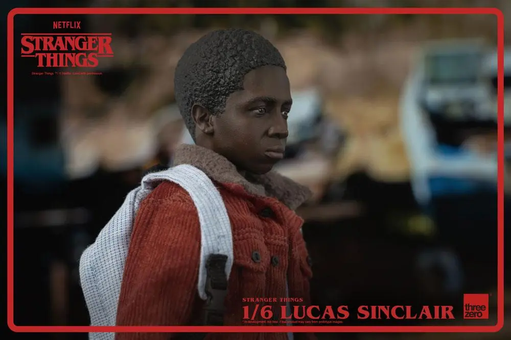 Stranger Things Action Figure 1/6 Lucas Sinclair 23 cm termékfotó