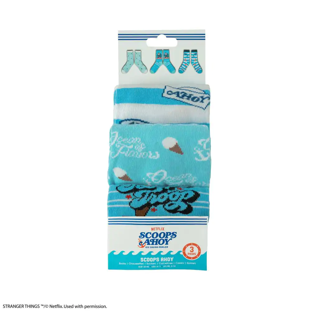 Stranger Things: 1680 Set of 3 Socks product photo
