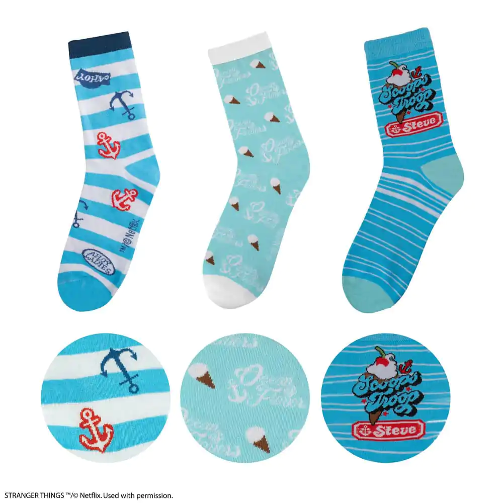 Stranger Things: 1680 Set of 3 Socks product photo