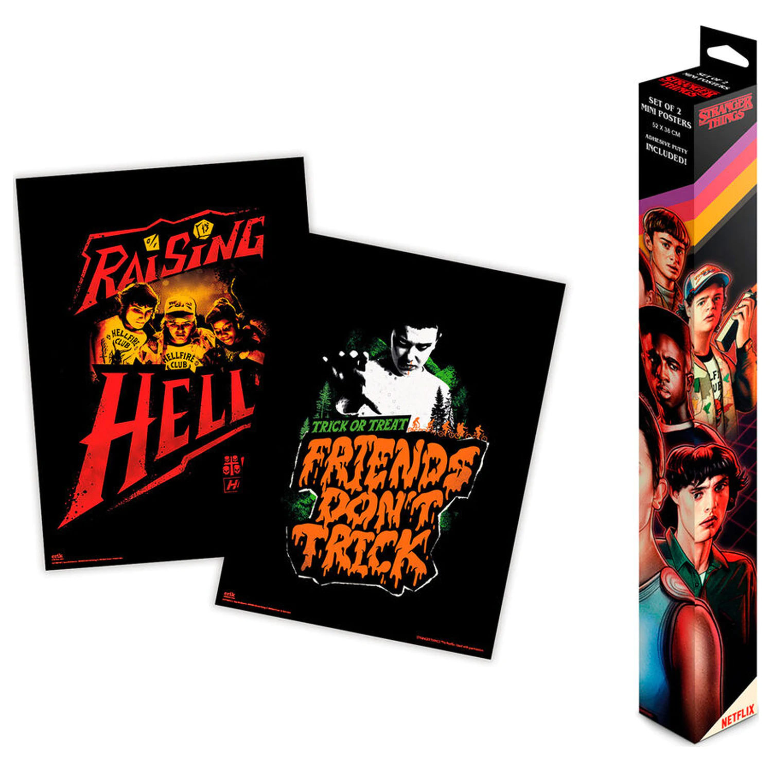 Stranger Things Set 2 mini posters product photo