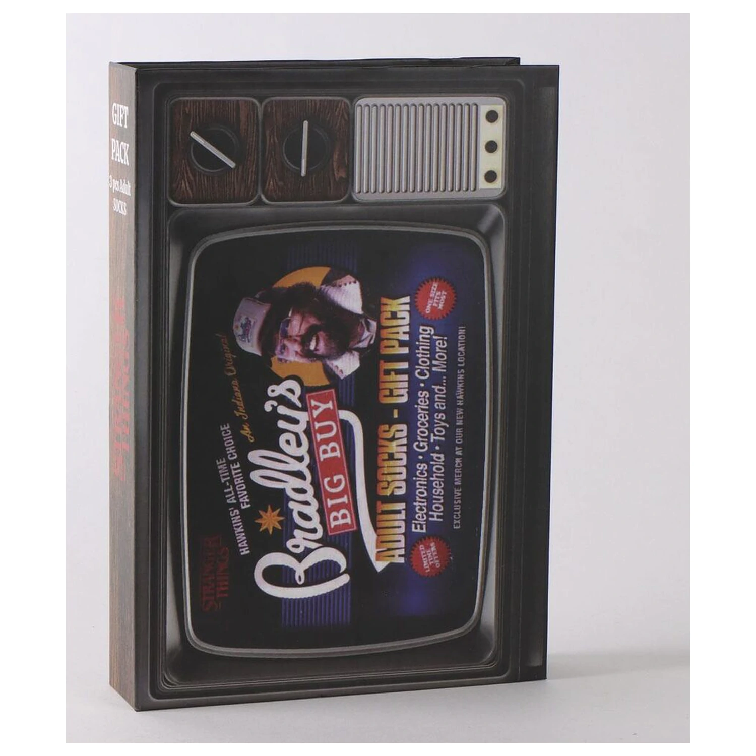 Stranger Things pack 3 assorted socks adult product photo