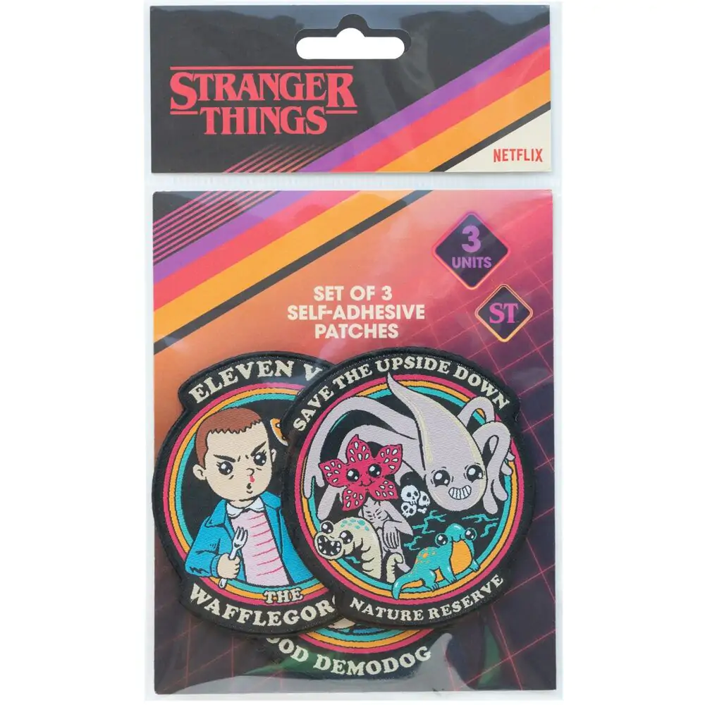 Stranger Things 3 set patch product photo