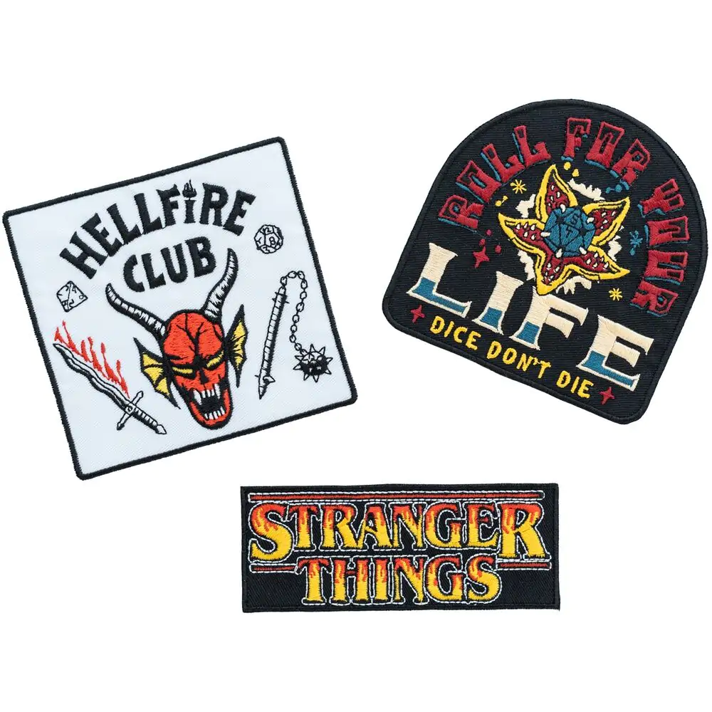 Stranger Things 3 set patch product photo