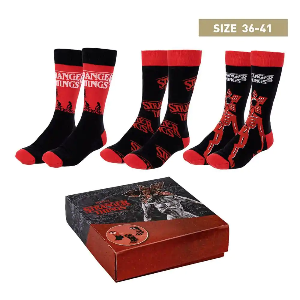 Stranger Things Socks 3-Pack 35-41 product photo