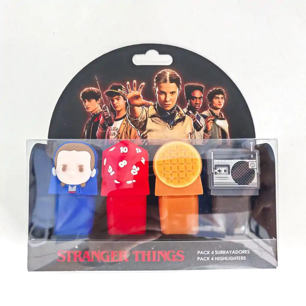 Stranger Things pack 4 highlighters product photo