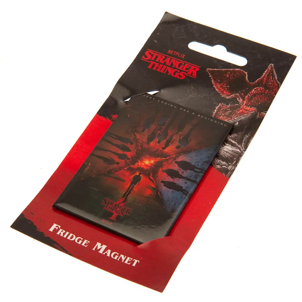 Stranger Things 4 Fridge Magnet Every Ending Has A Beginning termékfotó