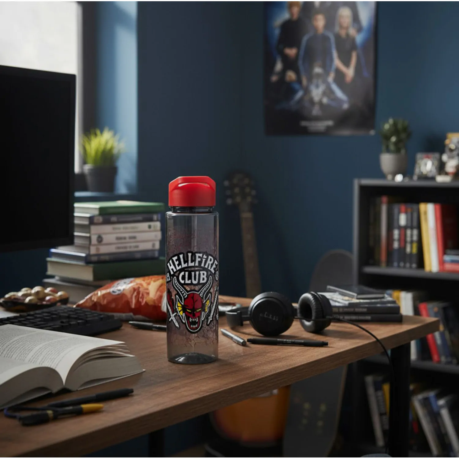 Stranger Things Drink Bottle Hellfire Club product photo