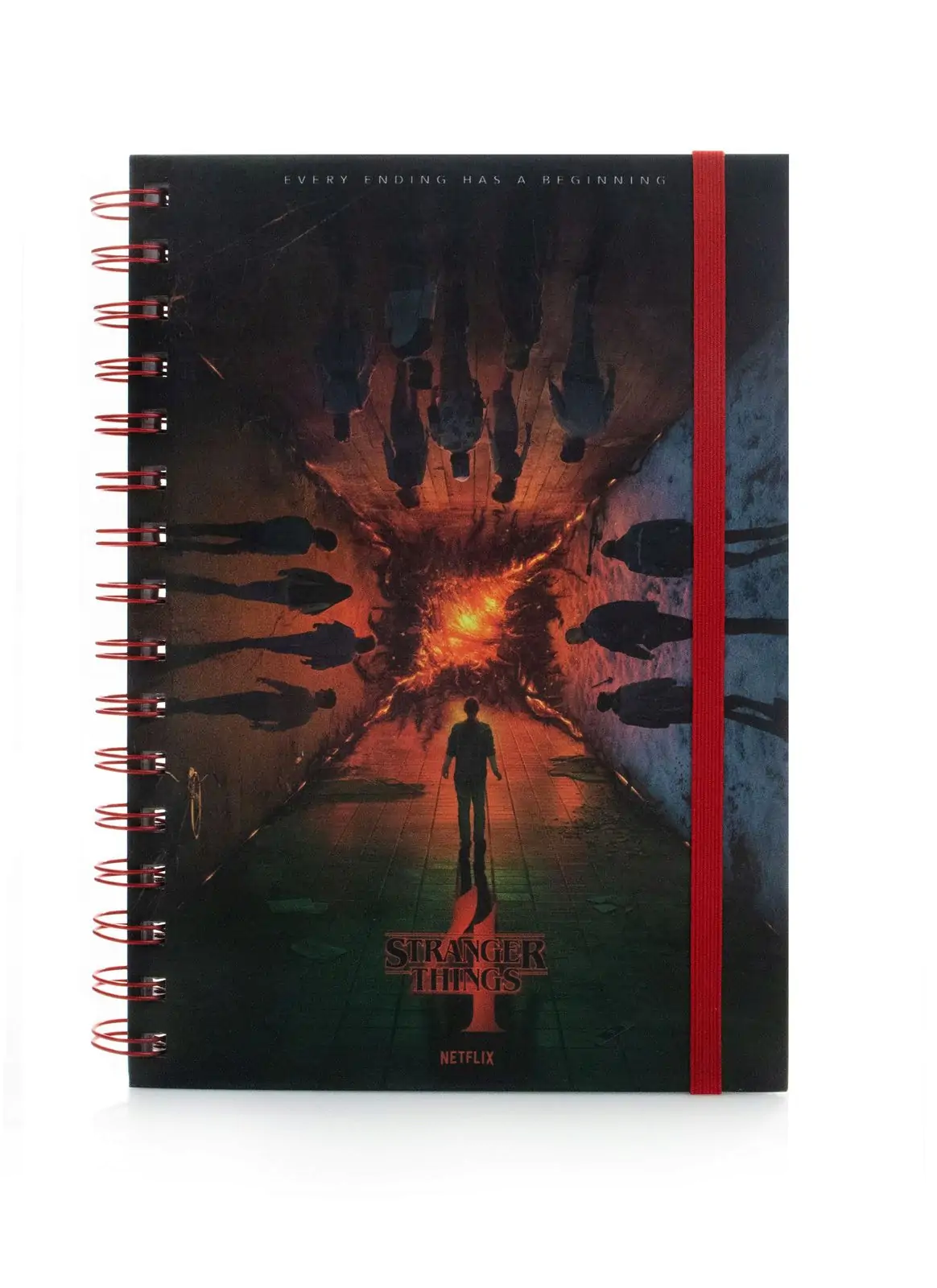 Stranger Things 4 Wiro Notebook A5 Red Vecna product photo