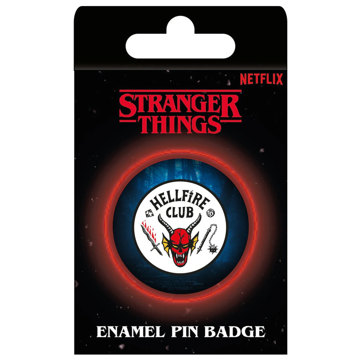 Stranger Things 5 Hellfire Club pin product photo