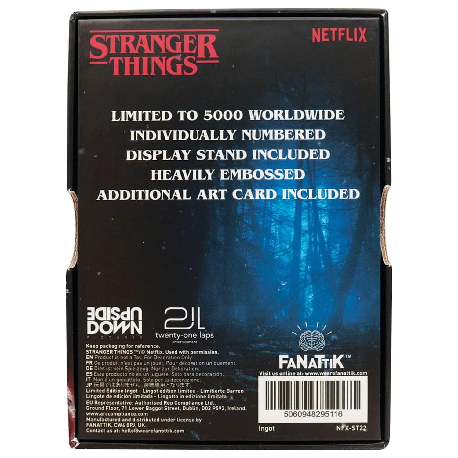 Stranger Things 5 Ingot Vecna Lives Limited Edition         product photo