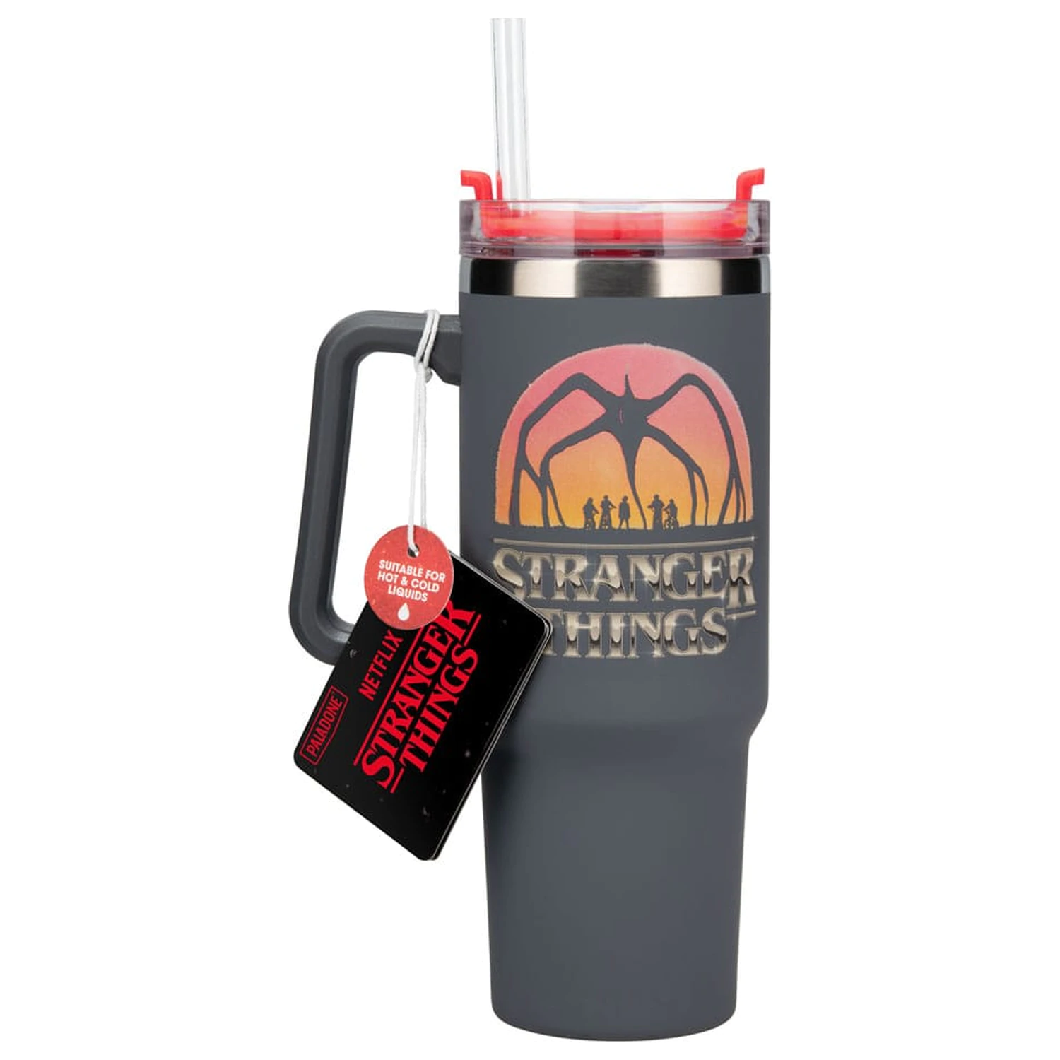 Stranger Things 5 Drinking cup with straw 900 ml product photo