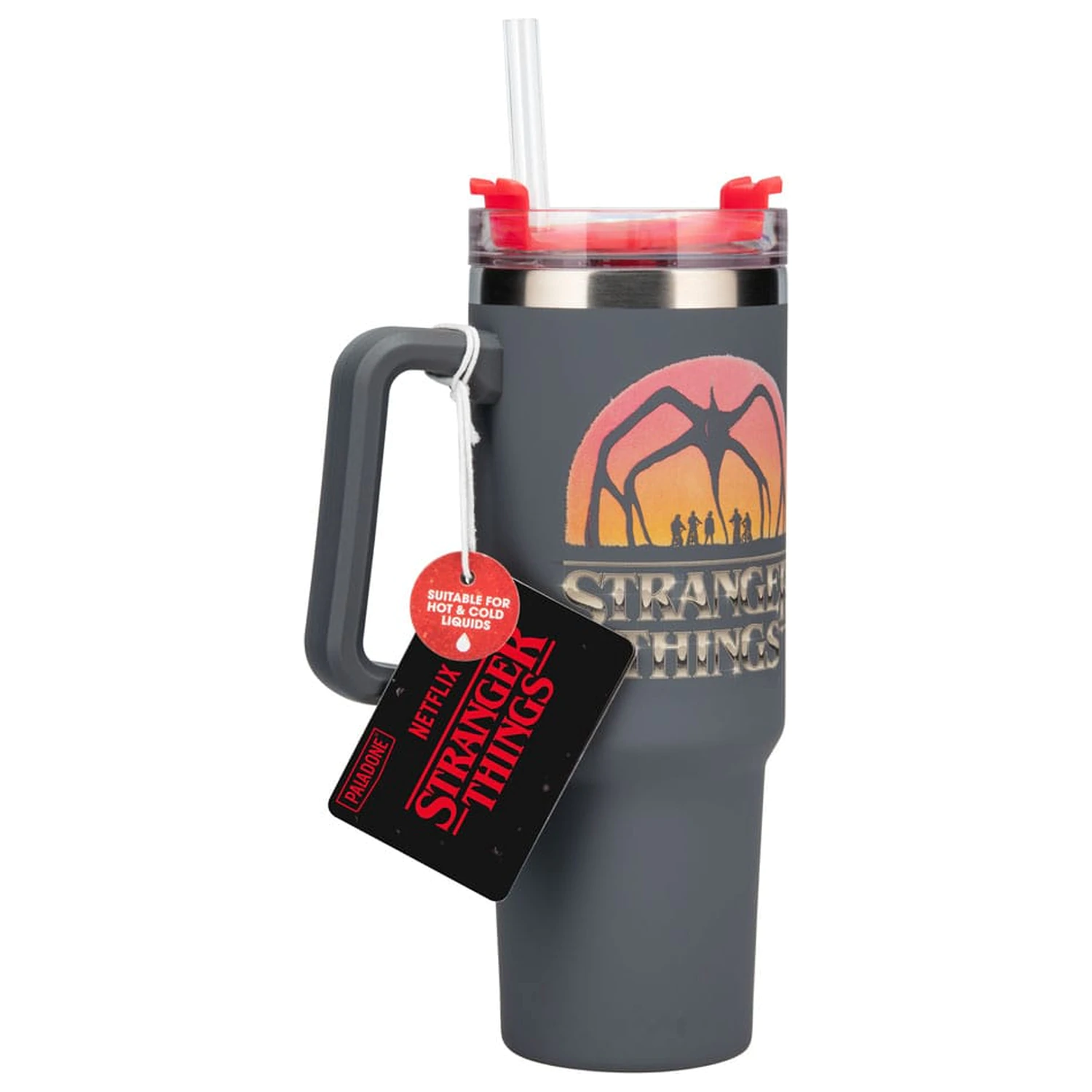 Stranger Things 5 Drinking cup with straw 900 ml product photo