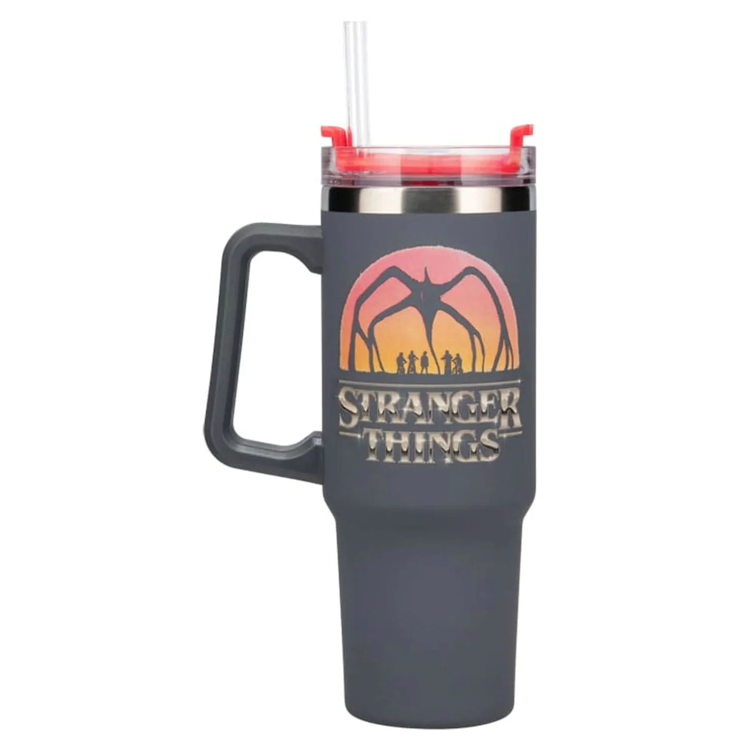 Stranger Things 5 Drinking cup with straw 900 ml product photo