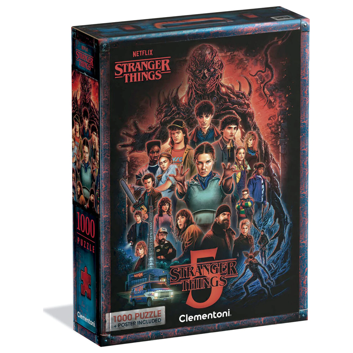 Stranger Things 5 puzzle 1000pcs product photo