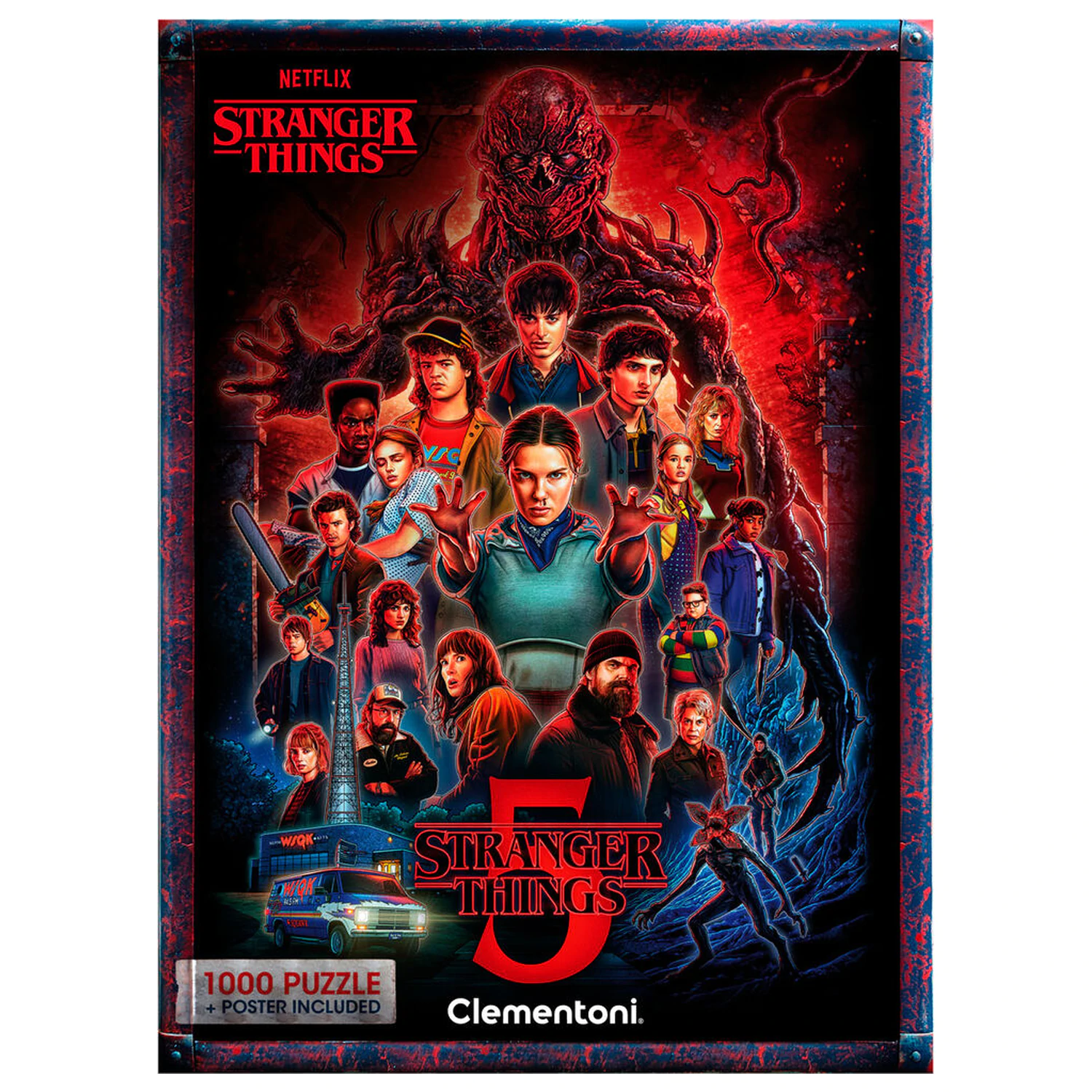 Stranger Things 5 puzzle 1000pcs product photo